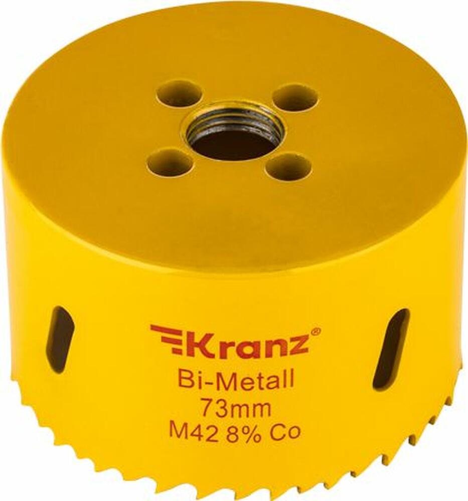 Kranz KR-92-0261 Коронка Bimetal 73мм KRANZ