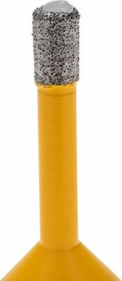 Kranz KR-92-1001 Коронка алмазная профессиональная по керамограниту и железобетону М14, вакуумное спекание, 6мм, для УШМ KRANZ