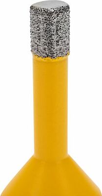 Kranz KR-92-1002 Коронка алмазная профессиональная по керамограниту и железобетону М14, вакуумное спекание, 8мм, для УШМ KRANZ