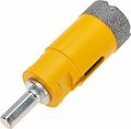 Kranz KR-92-1014 Коронка алмазная профессиональная по керамограниту и железобетону М14, вакуумное спекание, 30мм, для УШМ KRANZ