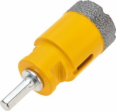 Kranz KR-92-1018 Коронка алмазная профессиональная по керамограниту и железобетону М14, вакуумное спекание, 38мм, для УШМ KRANZ