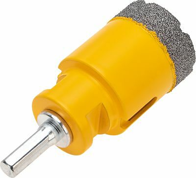 Kranz KR-92-1019 Коронка алмазная профессиональная по керамограниту и железобетону М14, вакуумное спекание, 40мм, для УШМ KRANZ