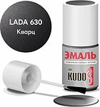 KUDO KU-70630 автоэмаль ремонтная с кисточкой LADA 630 «Кварц» металлик, 15 мл
