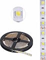 LAMPER 141-2029 Лента светодиодная 12В, SMD5050, 14,4Вт/м, 60 LED/м, 6500К, 10мм, 3м, для БП с клеммами, IP65 LAMPER