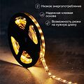 LAMPER 141-466 Лента светодиодная 12В, SMD5050, 14,4Вт/м, 60 LED/м, 3000K, 10мм, 5м, IP20 LAMPER