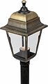 LAMPER 602-300 Светильник садово-парковый НТУ 04-60-002 У1 quot;Оскар 4 quot;, столб, черный под бронзу, стекло прозрачное, четырехгранный, под лампу Е27 LAMPER LAMPER 602-300 Светильник садово-парковый НТУ 04-60-002 У1 quot;Оскар 4 quot;, столб, черный под бронзу, стекло прозрачное, четырехгранный, под лампу Е27 LAMPER