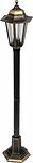 LAMPER 602-302 Светильник садово-парковый НТУ 06-60-002 У1 quot;Оскар 3 quot;, столб, черный под бронзу, пластик (рельеф ромб), шестигранный, под лампу Е27 LAMPER