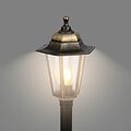 LAMPER 602-302 Светильник садово-парковый НТУ 06-60-002 У1 quot;Оскар 3 quot;, столб, черный под бронзу, пластик (рельеф ромб), шестигранный, под лампу Е27 LAMPER LAMPER 602-302 Светильник садово-парковый НТУ 06-60-002 У1 quot;Оскар 3 quot;, столб, черный под бронзу, пластик (рельеф ромб), шестигранный, под лампу Е27 LAMPER