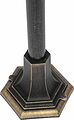 LAMPER 602-302 Светильник садово-парковый НТУ 06-60-002 У1 quot;Оскар 3 quot;, столб, черный под бронзу, пластик (рельеф ромб), шестигранный, под лампу Е27 LAMPER LAMPER 602-302 Светильник садово-парковый НТУ 06-60-002 У1 quot;Оскар 3 quot;, столб, черный под бронзу, пластик (рельеф ромб), шестигранный, под лампу Е27 LAMPER