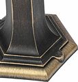 LAMPER 602-302 Светильник садово-парковый НТУ 06-60-002 У1 quot;Оскар 3 quot;, столб, черный под бронзу, пластик (рельеф ромб), шестигранный, под лампу Е27 LAMPER LAMPER 602-302 Светильник садово-парковый НТУ 06-60-002 У1 quot;Оскар 3 quot;, столб, черный под бронзу, пластик (рельеф ромб), шестигранный, под лампу Е27 LAMPER