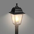 LAMPER 602-303 Светильник садово-парковый НТУ 04-60-002 У1 quot;Оскар 4 quot;, столб, черный, пластик (рельеф ромб), четырехгранный, под лампу Е27 LAMPER LAMPER 602-303 Светильник садово-парковый НТУ 04-60-002 У1 quot;Оскар 4 quot;, столб, черный, пластик (рельеф ромб), четырехгранный, под лампу Е27 LAMPER
