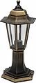 LAMPER 602-304 Светильник садово-парковый НТУ 06-60-001 У1 quot;Оскар 1 quot;, столб малый, черный под бронзу, стекло прозрачное, шестигранный, под лампу Е27 LAMPER LAMPER 602-304 Светильник садово-парковый НТУ 06-60-001 У1 quot;Оскар 1 quot;, столб малый, черный под бронзу, стекло прозрачное, шестигранный, под лампу Е27 LAMPER