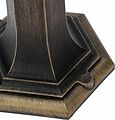 LAMPER 602-304 Светильник садово-парковый НТУ 06-60-001 У1 quot;Оскар 1 quot;, столб малый, черный под бронзу, стекло прозрачное, шестигранный, под лампу Е27 LAMPER LAMPER 602-304 Светильник садово-парковый НТУ 06-60-001 У1 quot;Оскар 1 quot;, столб малый, черный под бронзу, стекло прозрачное, шестигранный, под лампу Е27 LAMPER