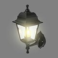 LAMPER 602-305 Светильник садово-парковый НБУ 04-60-001 У1 quot;Леда quot;, настенный, черный, стекло прозрачное, четырехгранный, под лампу Е27 LAMPER LAMPER 602-305 Светильник садово-парковый НБУ 04-60-001 У1 quot;Леда quot;, настенный, черный, стекло прозрачное, четырехгранный, под лампу Е27 LAMPER