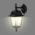 LAMPER 602-305 Светильник садово-парковый НБУ 04-60-001 У1 quot;Леда quot;, настенный, черный, стекло прозрачное, четырехгранный, под лампу Е27 LAMPER LAMPER 602-305 Светильник садово-парковый НБУ 04-60-001 У1 quot;Леда quot;, настенный, черный, стекло прозрачное, четырехгранный, под лампу Е27 LAMPER