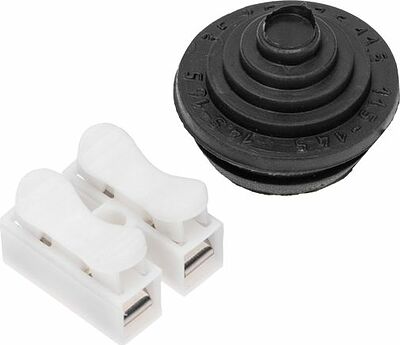 LAMPER 602-306 Светильник садово-парковый НБУ 06-60-001 У1 quot;Леда 1 quot;, настенный, черный под бронзу, стекло прозрачное, шестигранный, под лампу Е27 LAMPER