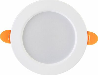 LAMPER 606-1004 Панель светодиодная встраиваемая круглая 6Вт 230В 4000К 420Лм 95мм белая IP20 LAMPER