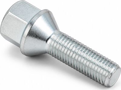 LS Болт M12x1,5 (55,5/ 30) hex17 конус цинк (КИТАЙ) B30 BC