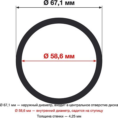 LS LS 67,1-58,6 пластиковое K00093