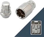 LS Гайка секретная M14x1,5 32, конус, закрытая, 4+2 ключа, CH, H-20905SP К2-236946 LS Гайка секретная M14x1,5 32, конус, закрытая, 4+2 ключа, CH, H-20905SP К2-236946