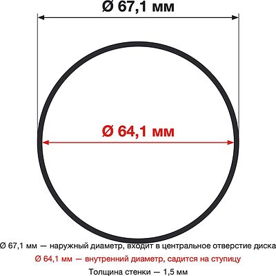 LS LS 67,1-64,1 пластиковое OGS116066