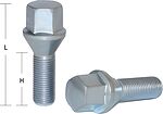 LS Slik Болт M12x1,25 52/28, hex17, конус, цинк (S-966-06) LS Slik Болт M12x1,25 52/28, hex17, конус, цинк (S-966-06)