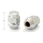 LS Slik JN-206 гайка колесная M12×1,5, CH19, высота 35 мм, закрытая, хром