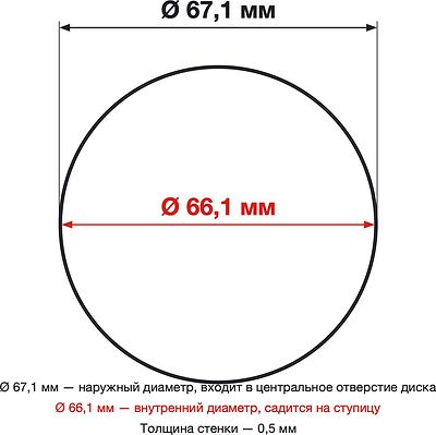 LS LS 67,1-66,1 пластиковое S035650