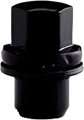 LS S045538 Гайка колесная M14×1.5, пресс/шайба, ключ 22 мм, черный