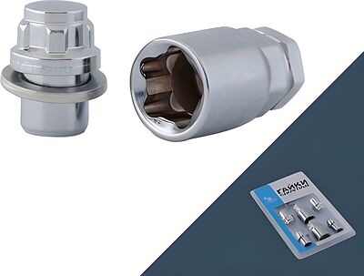 LS Гайка секретная M12x1,5 32, пш, закрытая, 4+2 ключа, CH, H-30705SP S087861