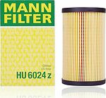 MANN-FILTER HU 6024 z масляный фильтр (элемент) Jaguar, Land Rover 2.0 Ingenium