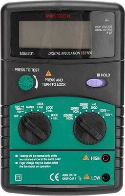 Mastech 13-1346 Измеритель сопротивления изоляции MS5201 MASTECH