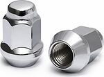 Matrix 311344 PCD Cr гайка M12×1,25, 32 мм, CH17, подстроечный конус, хром