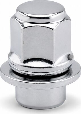 Matrix 723848 Cr гайка M14×1,5, 37,5 мм, CH21, прессшайба, носик 18,5×11 мм