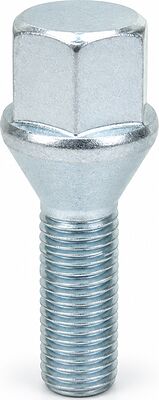 Matrix C17D27 болт M14×1,5×27, CH17, конус 60° с выступом, цинк