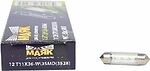 Маяк 12T11x36-W3SMD Светодиод 12V T11x36/38 S8,5 3SMD 3,5x2,8 WHITE салон, номерн. знак