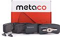 Metaco 3010-010 Колодки тормозные задние дисковые к-кт MITSUBISHI PAJERO 00> AKEBONO