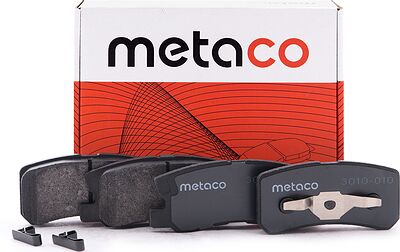 Metaco 3010-010 Колодки тормозные задние дисковые к-кт MITSUBISHI PAJERO 00> AKEBONO