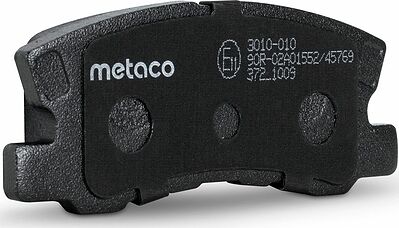 Metaco 3010-010 Колодки тормозные задние дисковые к-кт MITSUBISHI PAJERO 00> AKEBONO