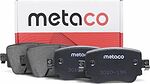 Metaco 3010-196 Колодки тормозные задние дисковые к-кт SKODA OCTAVIA (A7) (2013-2020)