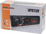 Mystery MAR-242U автомагнитола 1 DIN, 4×50 Вт, USB, microSD, AUX, красная подсветка