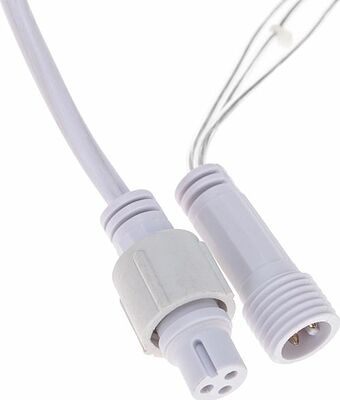 NEON-NIGHT 215-055 Гирлянда светодиодная Сеть треугольная 1,5х2х2м 136 LED БЕЛЫЙ прозрачный ПВХ IP65 свечение с динамикой 230В контроллер в комплекте NEON-NIGHT 