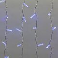 NEON-NIGHT 235-103 Гирлянда светодиодная Занавес 2x0,8м 160 LED СИНИЙ прозрачный ПВХ IP65 постоянное свечение 230В нужен блок 303-500-1 NEON-NIGHT