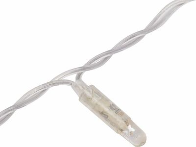 NEON-NIGHT 235-156 Гирлянда светодиодная Занавес 2х3м 600 LED ТЕПЛЫЙ БЕЛЫЙ прозрачный ПВХ IP65 постоянное свечение 230В нужен блок 303-500-1
