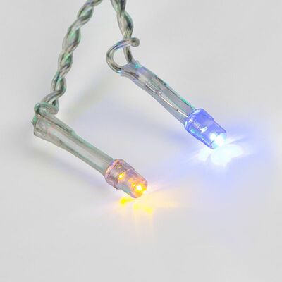 NEON-NIGHT 255-009 Гирлянда Бахрома (Айсикл), 1,8х0,5м, 48 LED RGB, прозрачный ПВХ, IP20, быстрая смена цвета, 230В, не соединяется