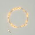 NEON-NIGHT 303-001 Гирлянда светодиодная Роса 2м, 20LED, ЖЕЛТЫЙ, IP20, тонкий батарейный блок, 2хCR2032 в комплекте NEON-NIGHT