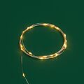 NEON-NIGHT 303-001 Гирлянда светодиодная Роса 2м, 20LED, ЖЕЛТЫЙ, IP20, тонкий батарейный блок, 2хCR2032 в комплекте NEON-NIGHT