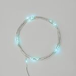 NEON-NIGHT 303-003 Гирлянда светодиодная Роса 2м, 20LED, ГОЛУБОЙ, IP20, тонкий батарейный блок, 2хCR2032 в комплекте NEON-NIGHT