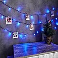 NEON-NIGHT 303-023 Гирлянда Твинкл Лайт 6 м, темно-зеленый ПВХ, 40 LED, цвет: Синий