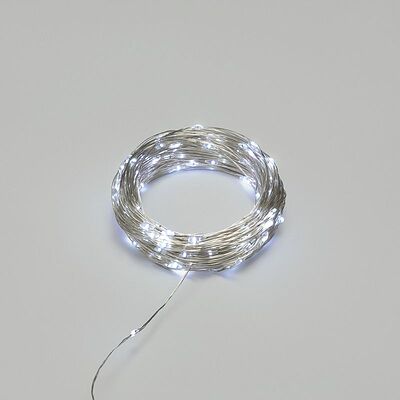 NEON-NIGHT 303-205 Гирлянда Роса с трансформатором, 20 м, 200 LED, белое свечение NEON-NIGHT